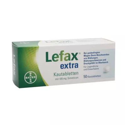 Comprimés à croquer supplémentaires Lefax, 50 pc Comprimés à croquer supplémentaires Lefax, 50 pc
