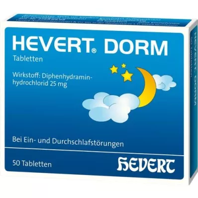 HEVERT DORM Comprimés, 50 pcs