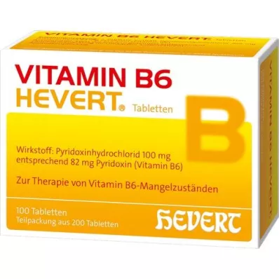 VITAMIN B6 HEVERT Comprimés, 200 pc