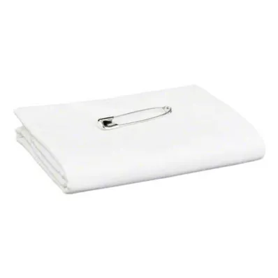 DREIECKTUCH BW 90x90x127 blanc avec sécurité, 1 pc DREIECKTUCH BW 90x90x127 blanc avec sécurité, 1 pc