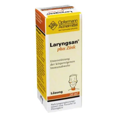 LARYNGSAN Solution Plus Zinc, 20 ml