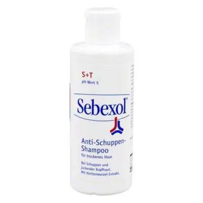 Sebexol S + T shampooing antipelliculaire, 150 ml Sebexol S + T shampooing antipelliculaire, 150 ml