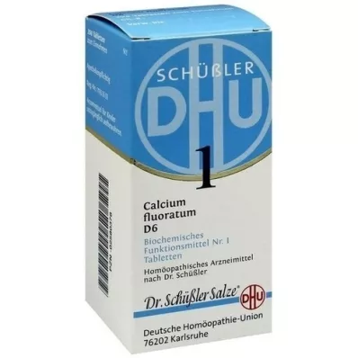 BIOCHEMIE DHU 1 Comprimés de Calcium Fluoratum D 6, 200 comprimés