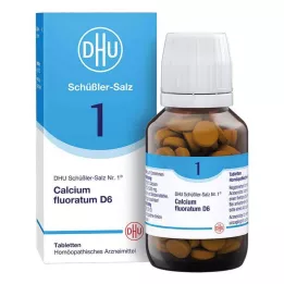 BIOCHEMIE DHU 1 Comprimés de Calcium Fluoratum D 6, 200 comprimés
