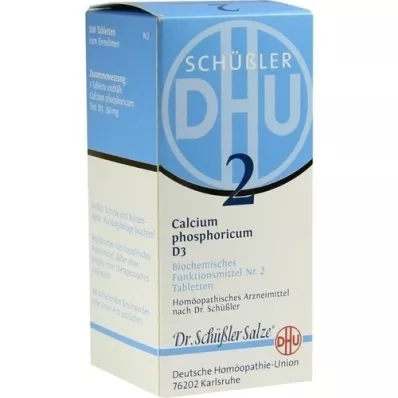 BIOCHEMIE DHU 2 Comprimés de Calcium phosphoricum D 3, 200 pc