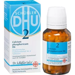 BIOCHEMIE DHU 2 Comprimés de Calcium phosphoricum D 6, 200 pc