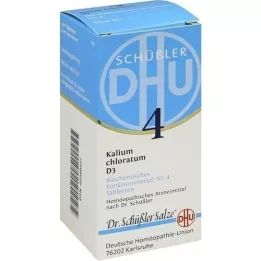 BIOCHEMIE DHU 4 Kalium chloratum D 3 comprimés, 200 pc