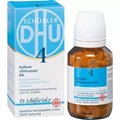 BIOCHEMIE DHU 4 Kalium chloratum D 6 comprimés, 200 pc