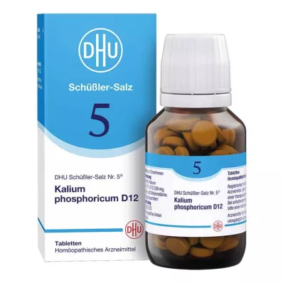 DHU Sel de Schüßler n° 5 Kalium phosphoricum D12 comprimés, 200 pc DHU Sel de Schüßler n° 5 Kalium phosphoricum D12 comprimés, 200 pc