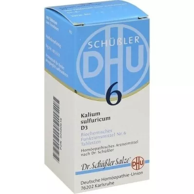 BIOCHEMIE DHU 6 Comprimés de Kalium sulfuricum D 3, 200 pc