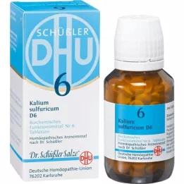 BIOCHEMIE DHU 6 Kalium sulfuricum D 6 comprimés, 200 pc