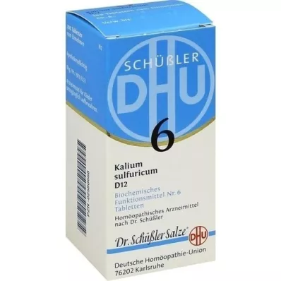 BIOCHEMIE DHU 6 Kalium sulfuricum D 12 comprimés, 200 pc