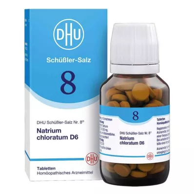 DHU Sel de Schüßler n° 8 Comprimés de chloratum de sodium D6, 200 pc DHU Sel de Schüßler n° 8 Comprimés de chloratum de sodium D6, 200 pc
