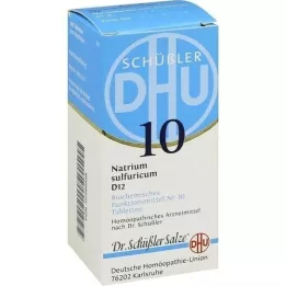 BIOCHEMIE DHU 10 Natrium sulfuricum D 12 comprimés, 200 pc