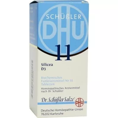 BIOCHEMIE DHU 11 Silicea D 3 comprimés, 200 pc