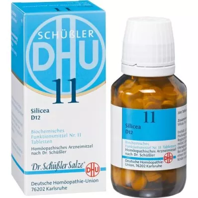 BIOCHEMIE DHU 11 Silicea D 12 comprimés, 200 pc