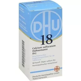 BIOCHEMIE DHU 18 Calcium sulfuratum D 12 comprimés, 200 pc