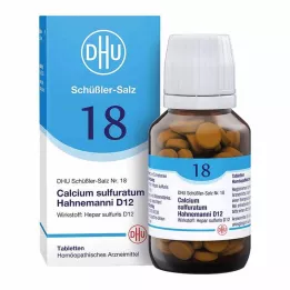 BIOCHEMIE DHU 18 Calcium sulfuratum D 12 comprimés, 200 pc