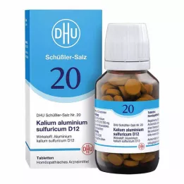 [20 kalium alum.sulfur.D 12 comprimés, 200 pc