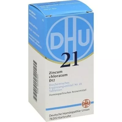 BIOCHEMIE DHU 21 Zincum chloratum D 12 comprimés, 200 pc