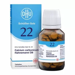 BIOCHEMIE DHU 22 Comprimés de Calcium carbonicum D 6, 200 pc