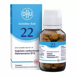 BIOCHEMIE DHU 22 Comprimés de Calcium carbonicum D 12, 200 pc