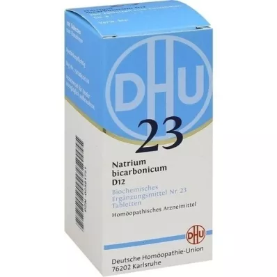 BIOCHEMIE DHU 23 comprimés Natrum bicarbonicum D 12, 200 pc