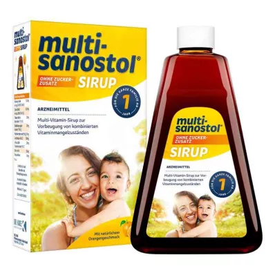 Sirop Multi Sanostol sans sucre ajouté (260 g) Sirop Multi Sanostol sans sucre ajouté (260 g)