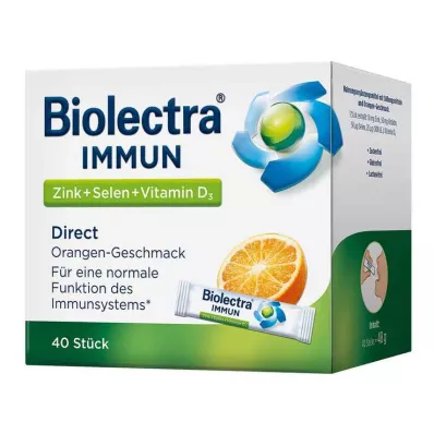 BIOLECTRA Bâtonnets Immun Direct, 40 pièces