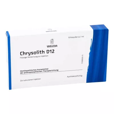 CHRYSOLITH Ampoules D 12, 8X1 ml