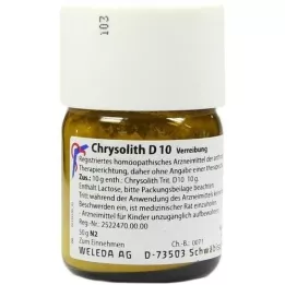 CHRYSOLITH D 10 Trituration, 50 g