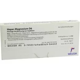 HEPAR MAGNESIUM D 6 ampoules, 8X1 ml