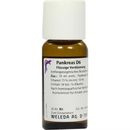 PANKREAS D 6 Dilution, 50 ml