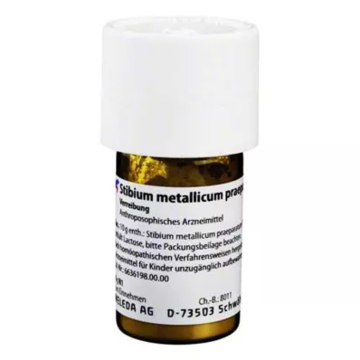 Stibium Metallicum Praeparatum D 20 Trituration, 20 g Stibium Metallicum Praeparatum D 20 Trituration, 20 g