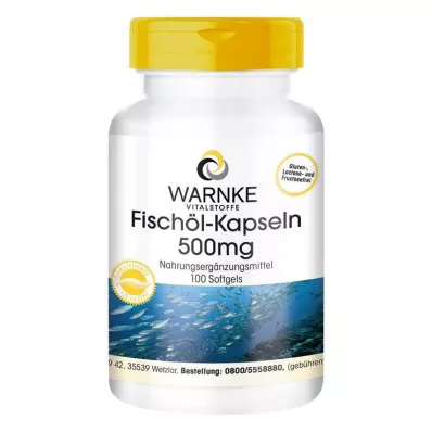 FISCHÖL KAPSELN 500 mg, 100 pièces FISCHÖL KAPSELN 500 mg, 100 pièces