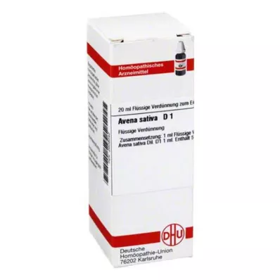 AVENA SATIVA D 1 Dilution, 20 ml