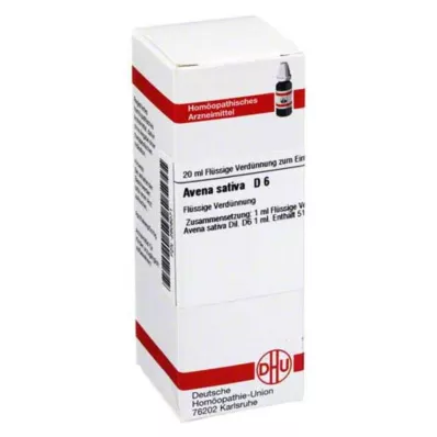 AVENA SATIVA D 6 Dilution, 20 ml