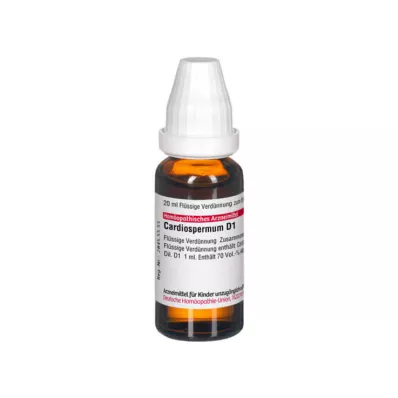 CARDIOSPERMUM D 1 Dilution, 20 ml CARDIOSPERMUM D 1 Dilution, 20 ml