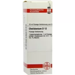 CHELIDONIUM D 12 Dilution, 20 ml