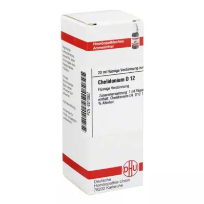 CHELIDONIUM D 12 Dilution, 20 ml