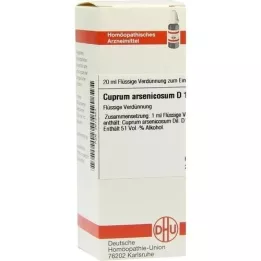 CUPRUM ARSENICOSUM D 12 Dilution, 20 ml