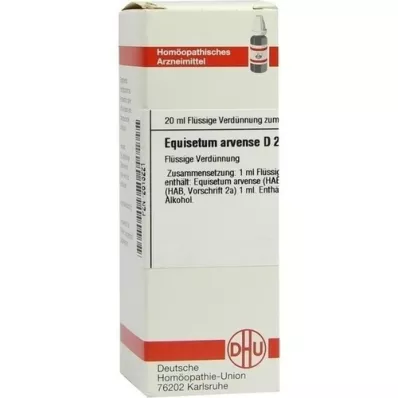 EQUISETUM ARVENSE D 2 Dilution, 20 ml