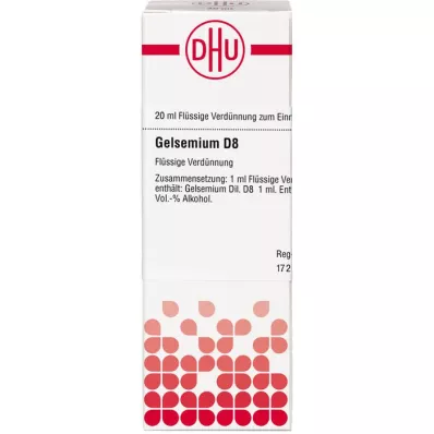 GELSEMIUM D 8 Dilution, 20 ml