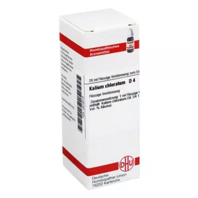 DHU Kalium chloratum D 4 dilution, 20 ml