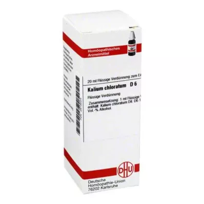 DHU Kalium chloratum D 6 dilution, 20 ml
