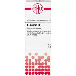 LEPTANDRA D 6 Dilution, 20 ml