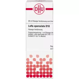 LUFFA OPERCULATA D 10 Dilution, 20 ml