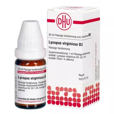 Lycopus Virg.Dilution D3 (20ml)