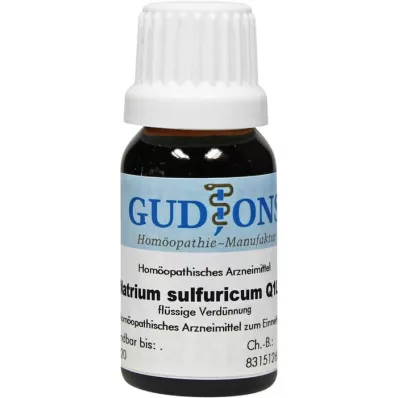 NATRIUM SULFURICUM Solution Q 10, 15 ml