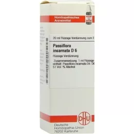 PASSIFLORA INCARNATA D 6 Dilution, 20 ml